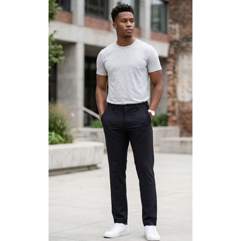 New Perry Ellis Portfolio Slim Fit Pants Men's Size 38 x 30